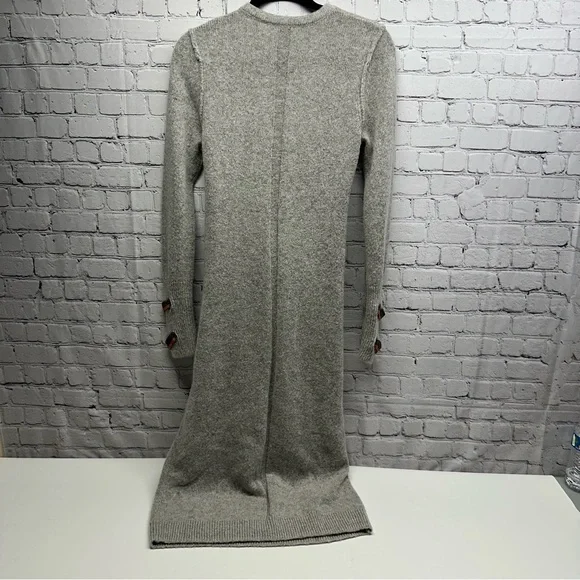 SOH Gray Knit Sweater dress size small - Picture 3 of 12